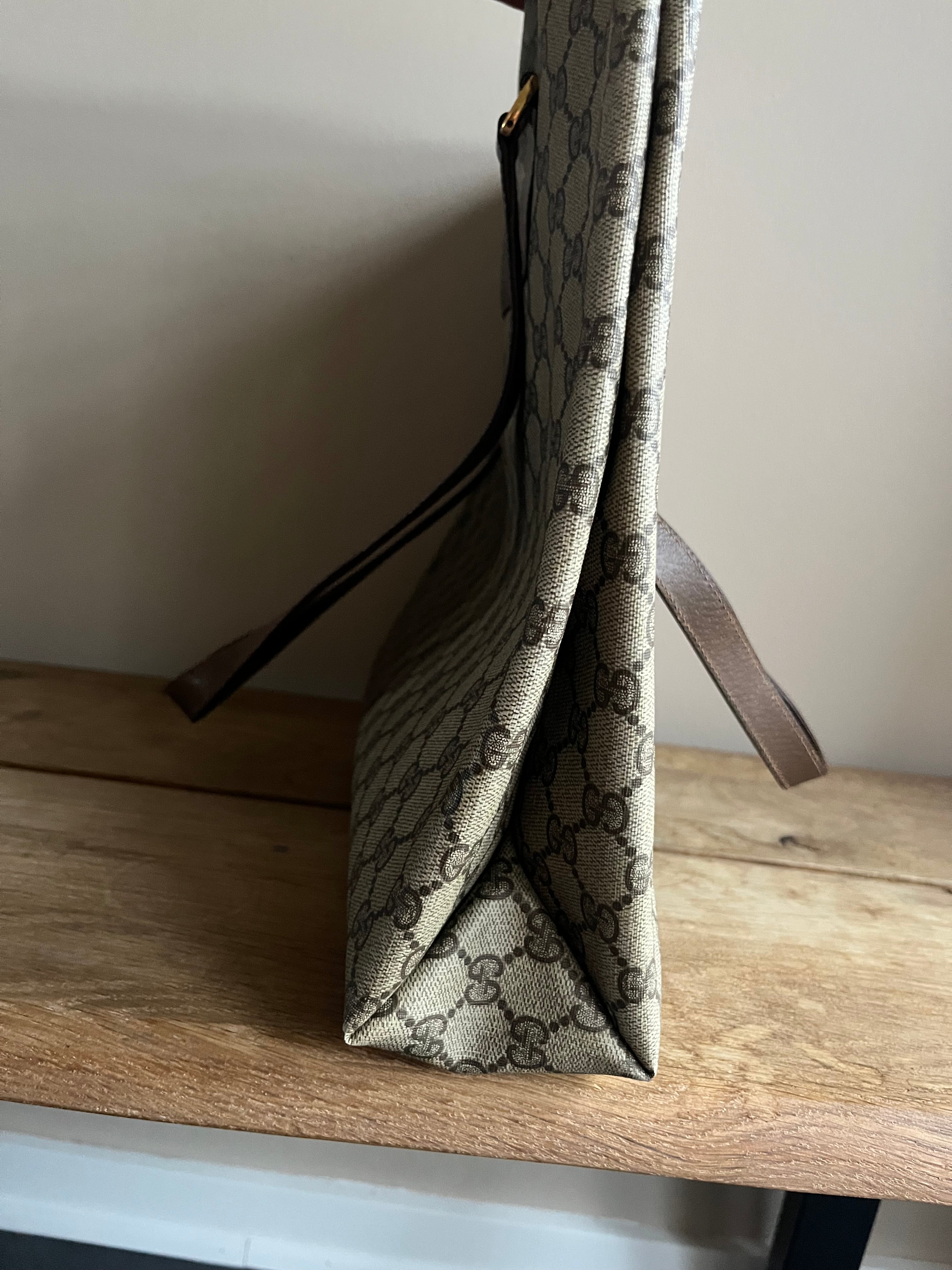 Gucci PVC Canvas Tote