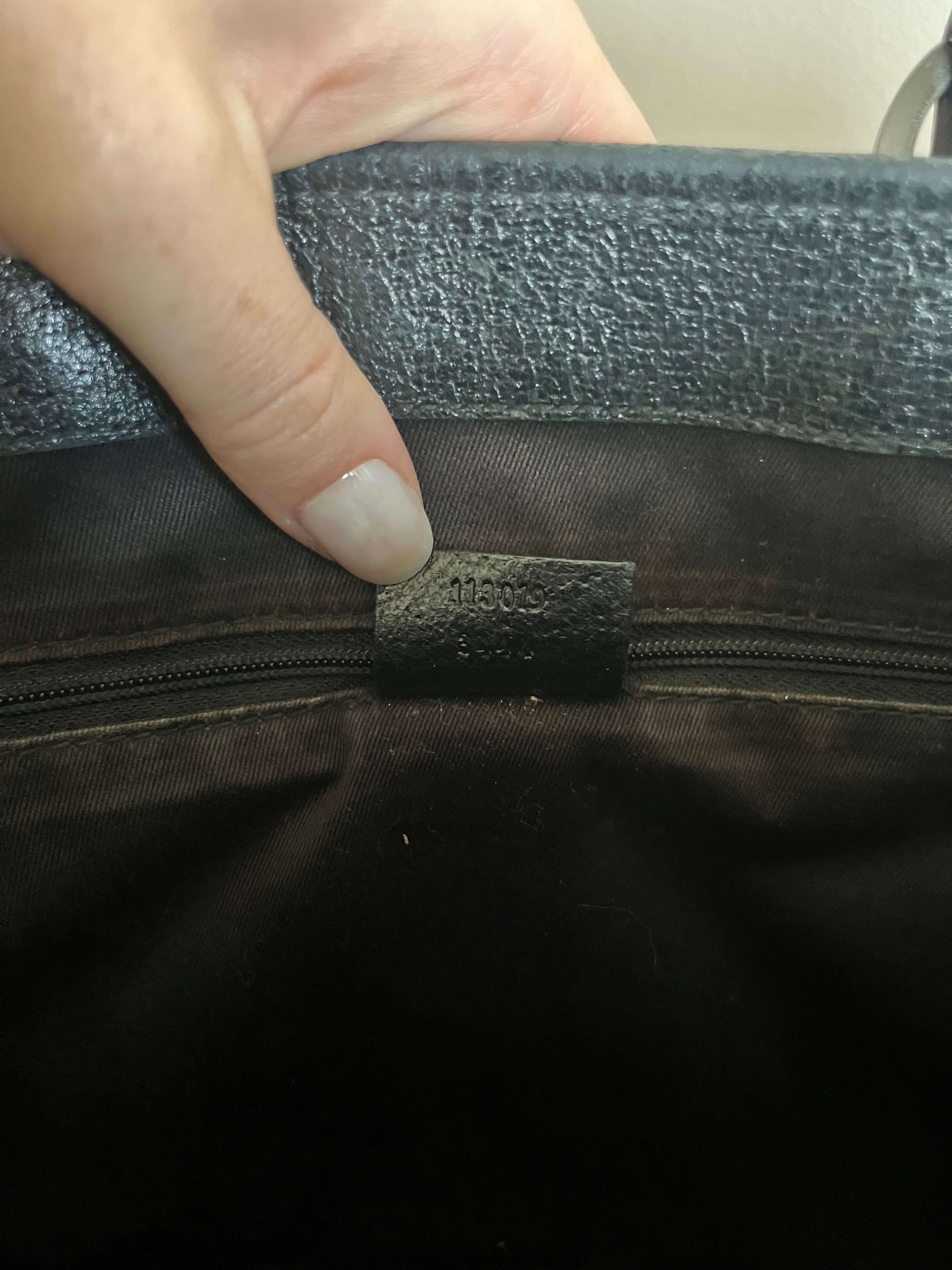 Gucci GG Canvas Tote - Sort