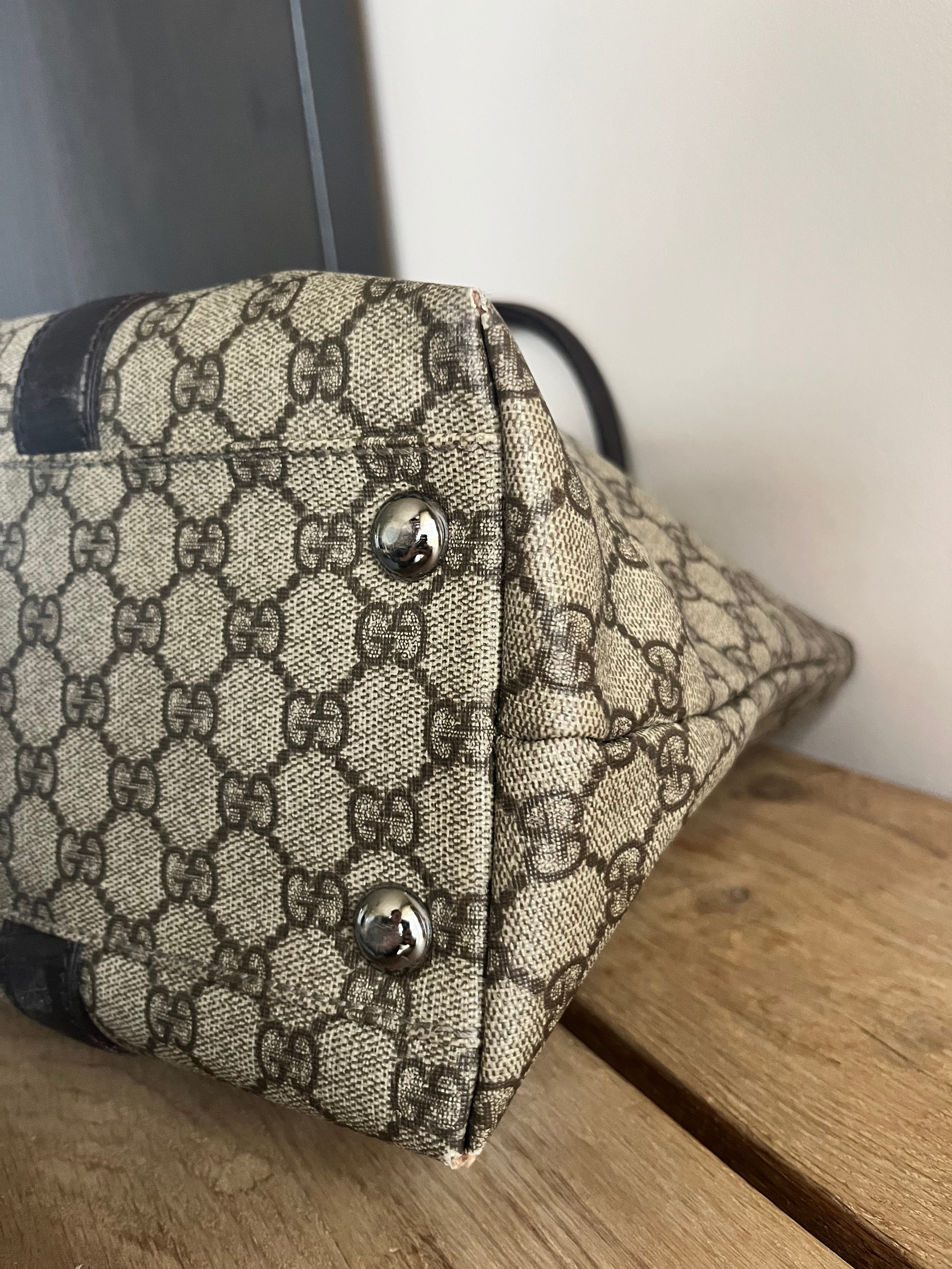 Gucci GG Suprême tote bag PVC
