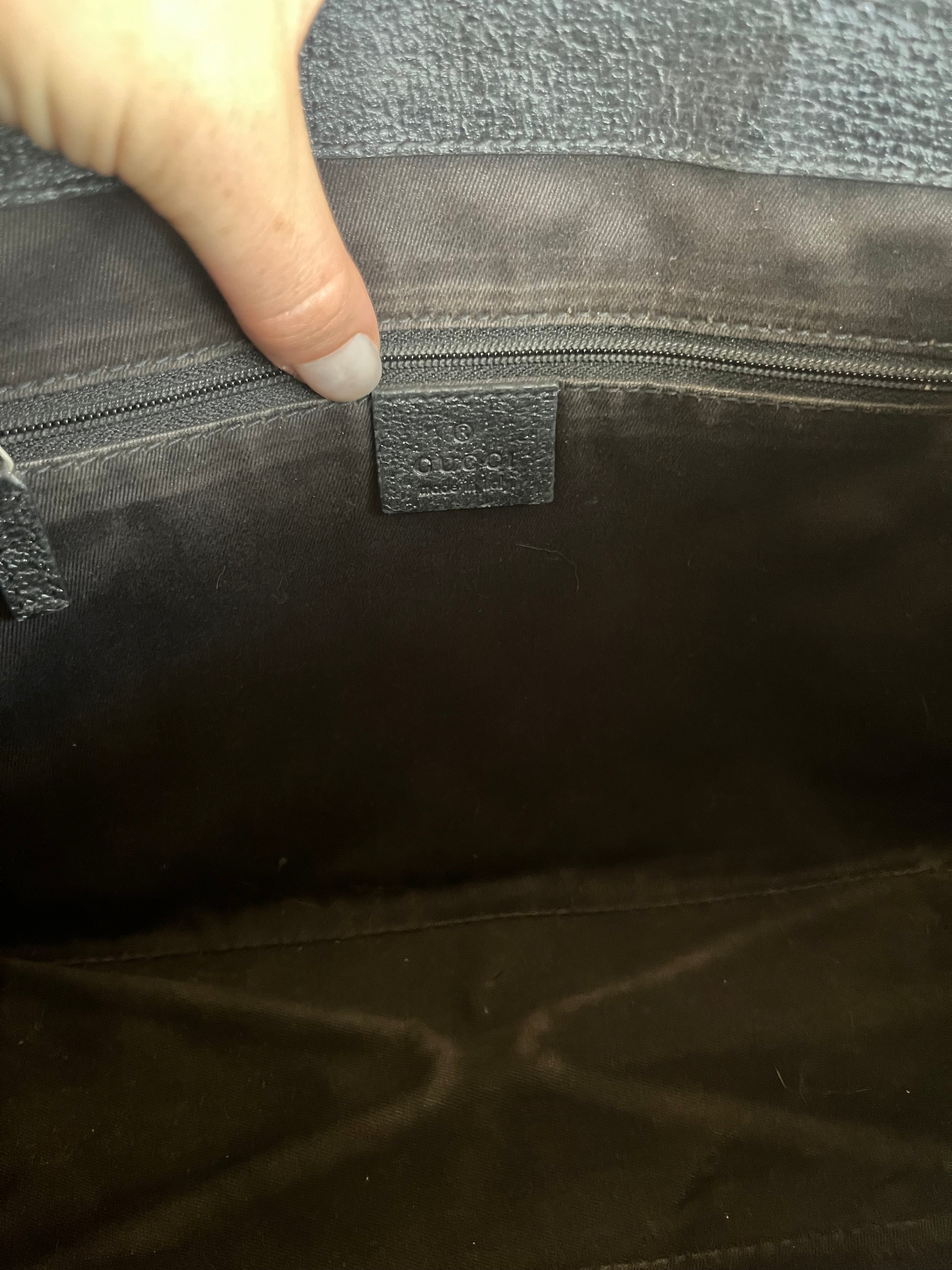 Gucci GG Canvas Tote - Sort