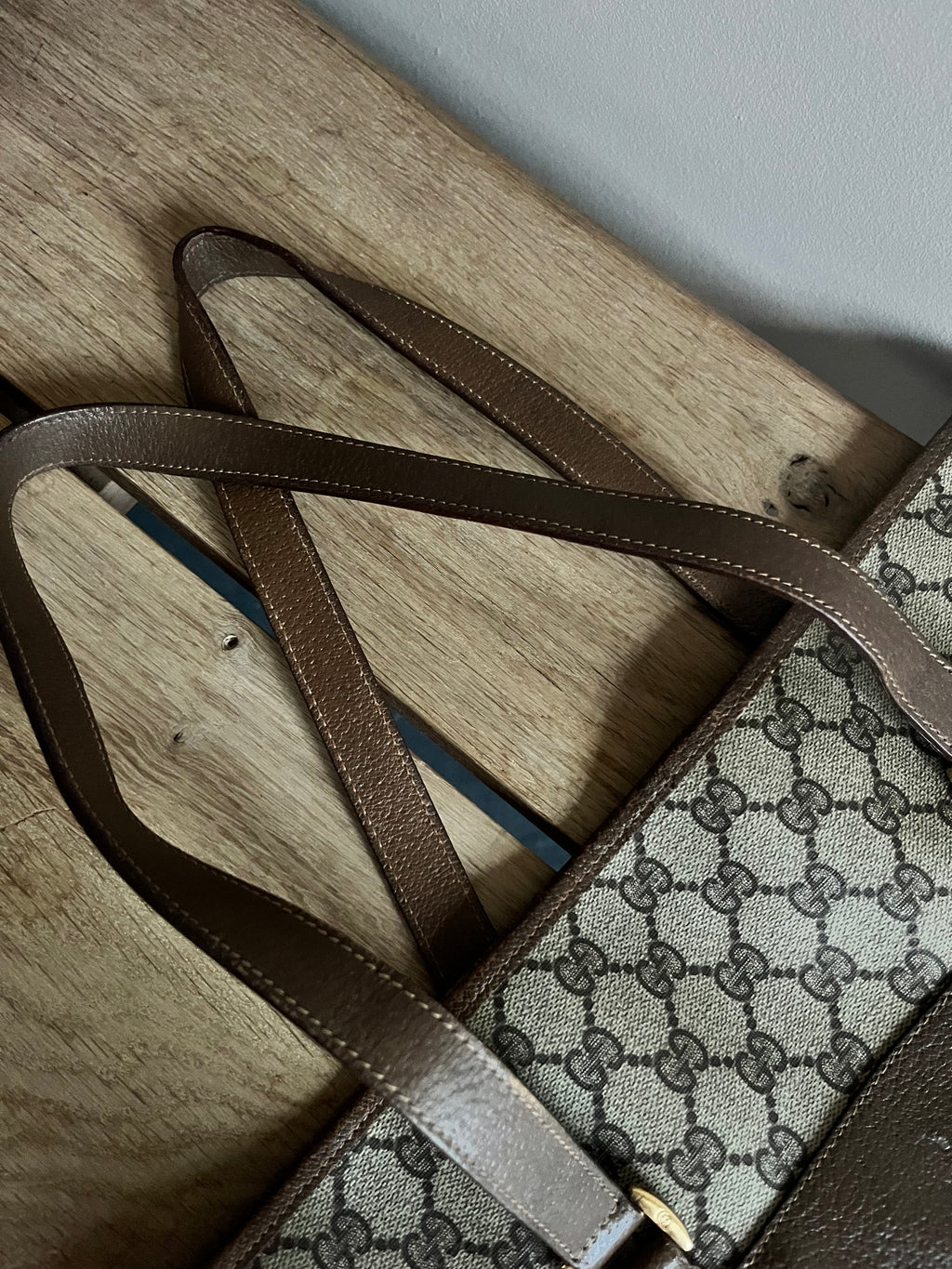 Gucci PVC Canvas Tote