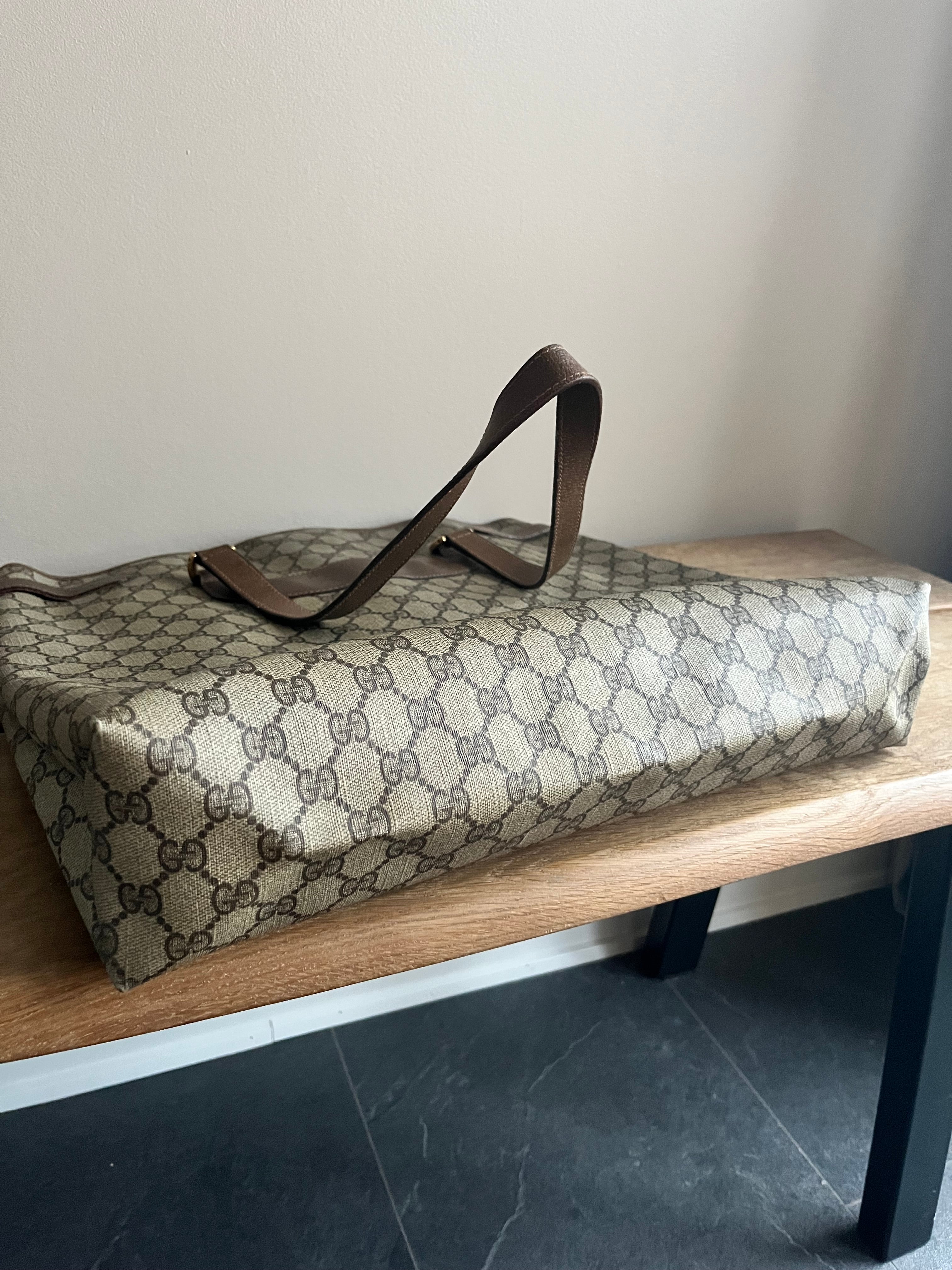 Gucci PVC Canvas Tote