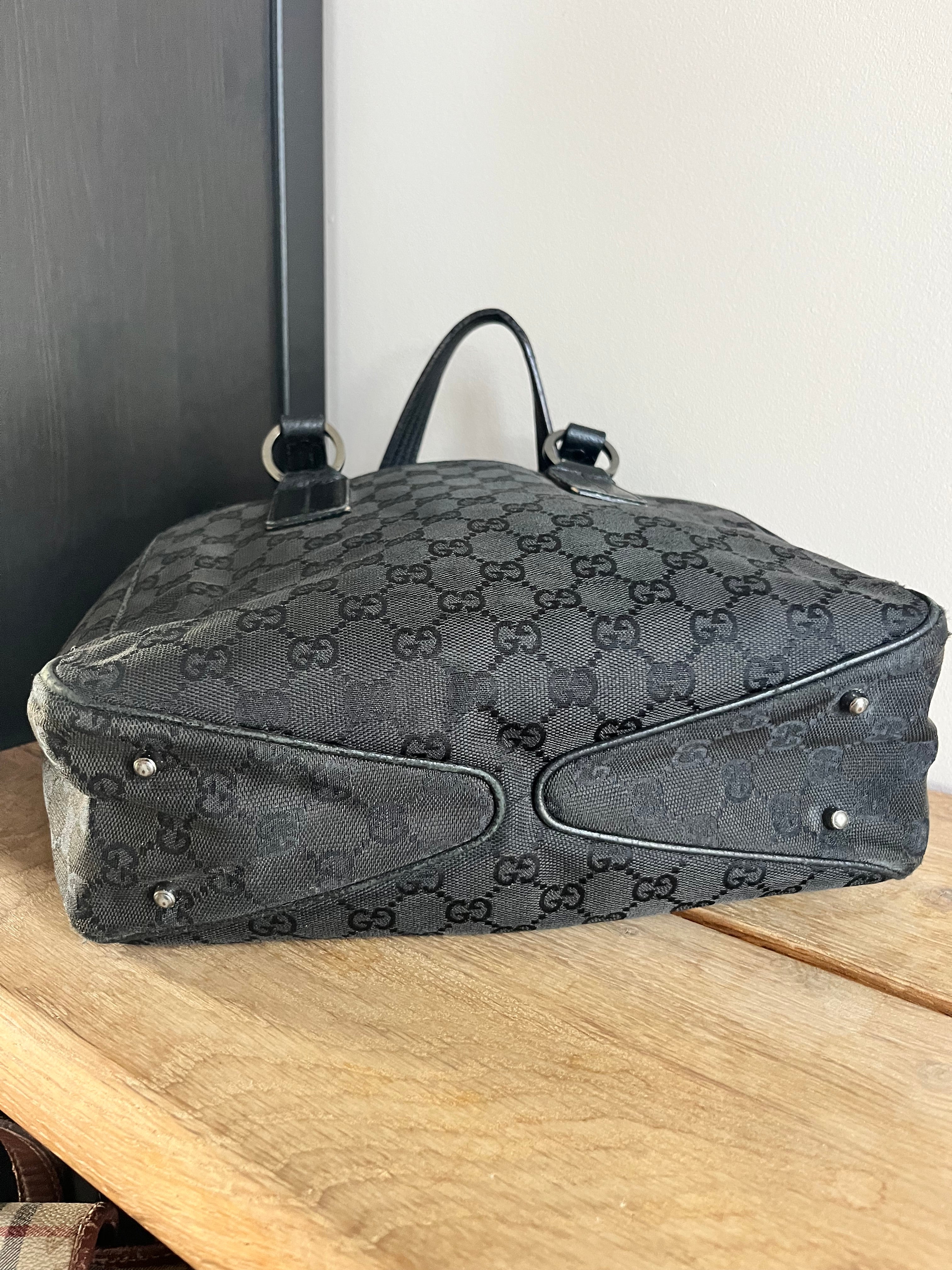 Gucci GG Canvas Tote - Sort