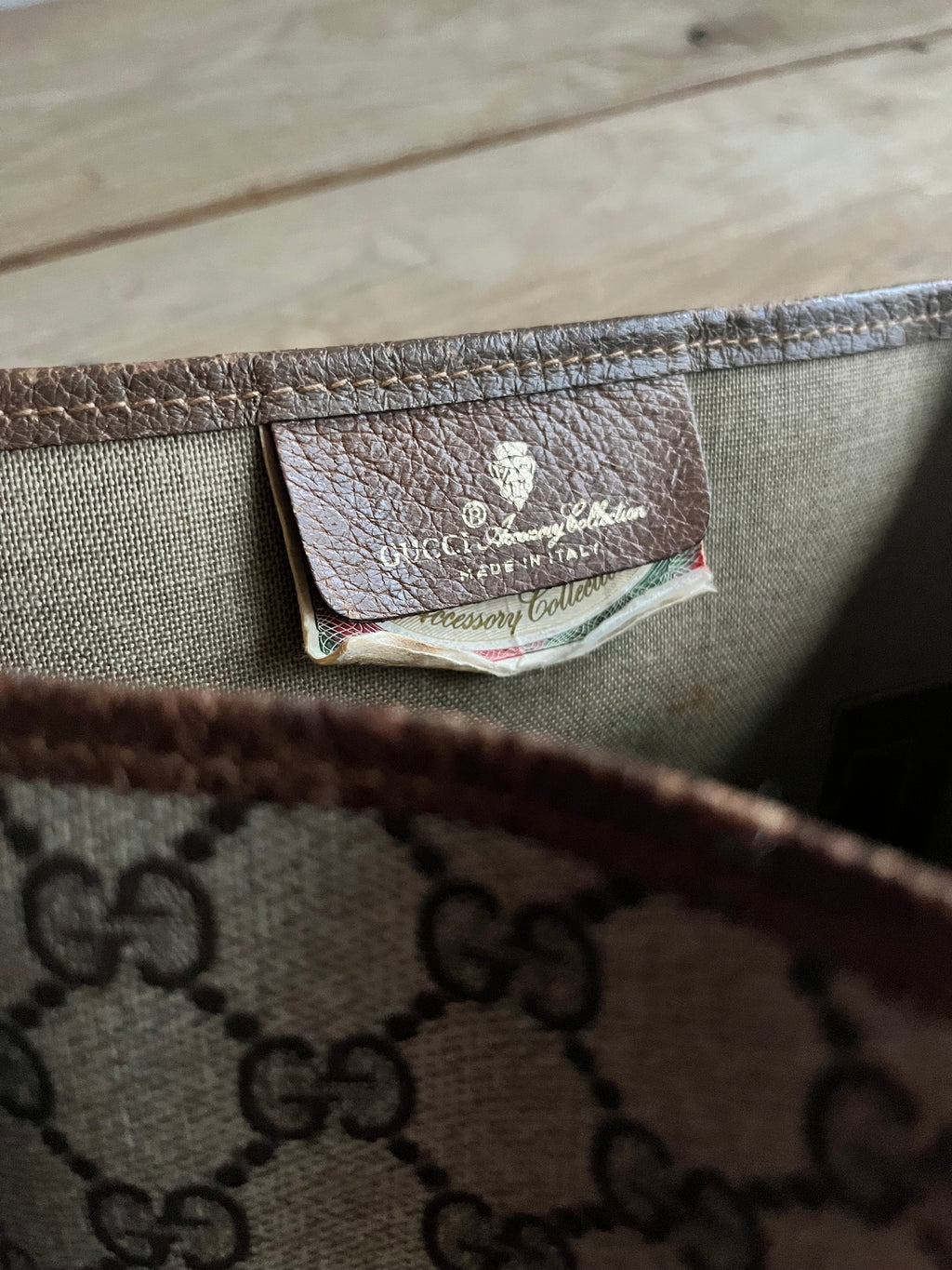 Gucci PVC Canvas Tote