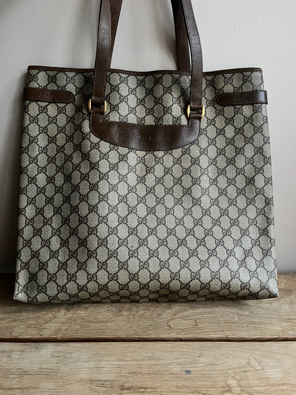 Gucci PVC Canvas Tote