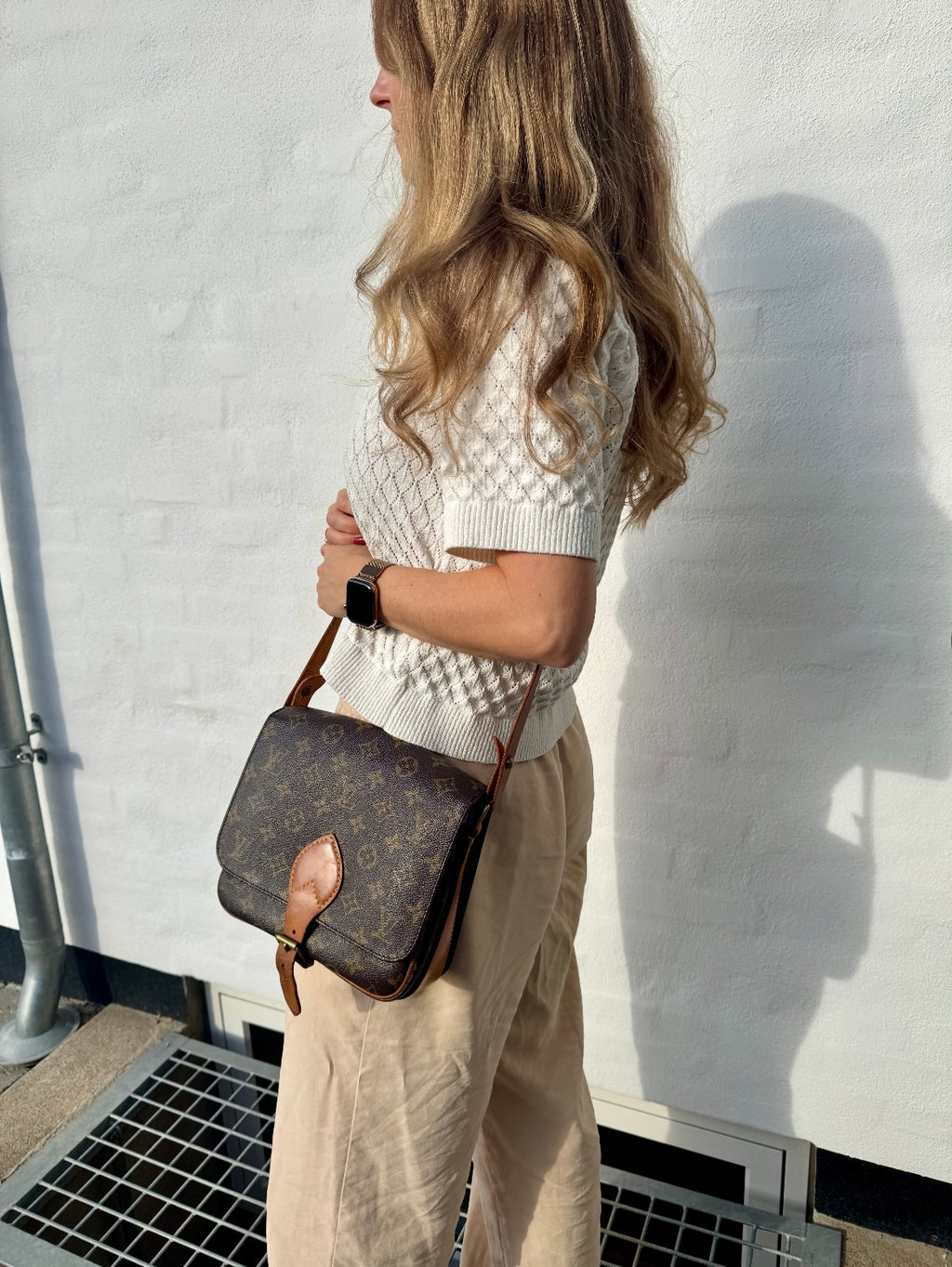 Louis Vuitton Cartouchière MM Monogram Canvas