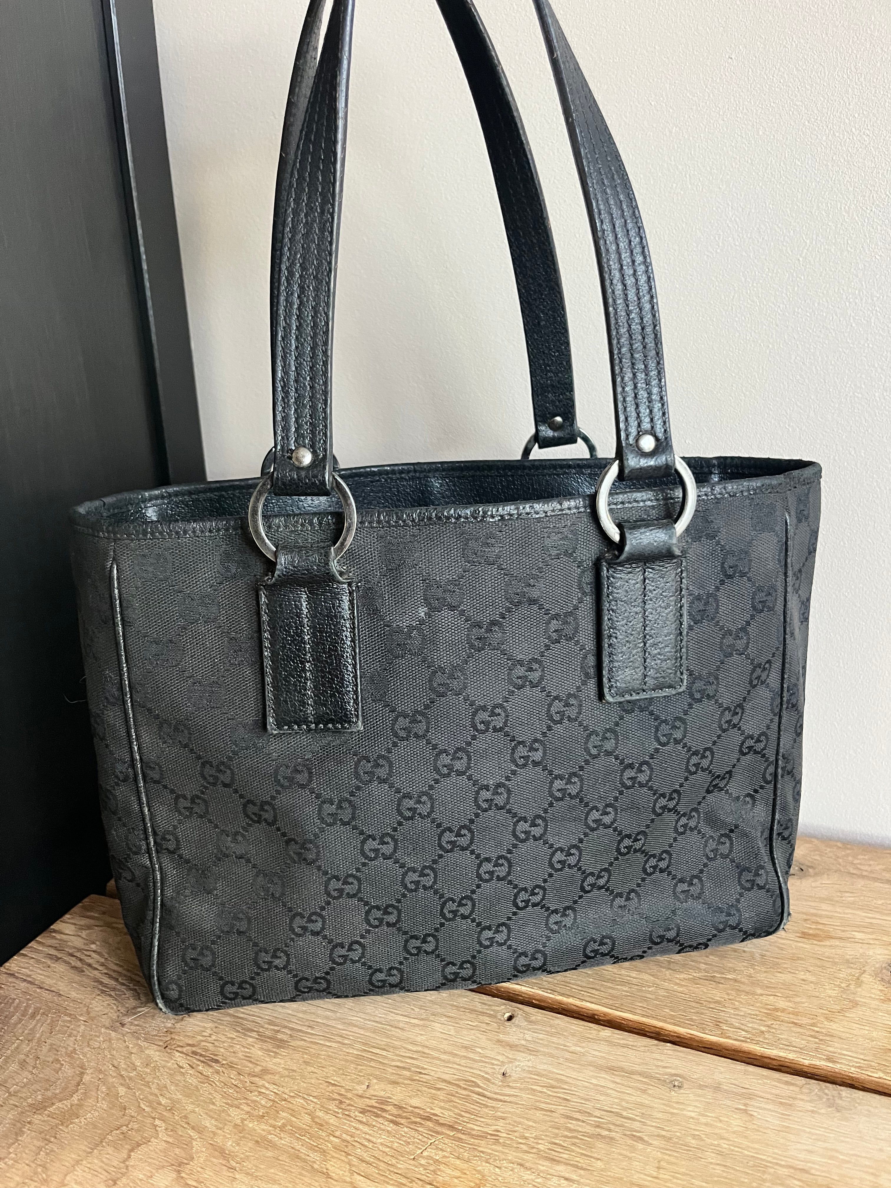 Gucci GG Canvas Tote - Sort