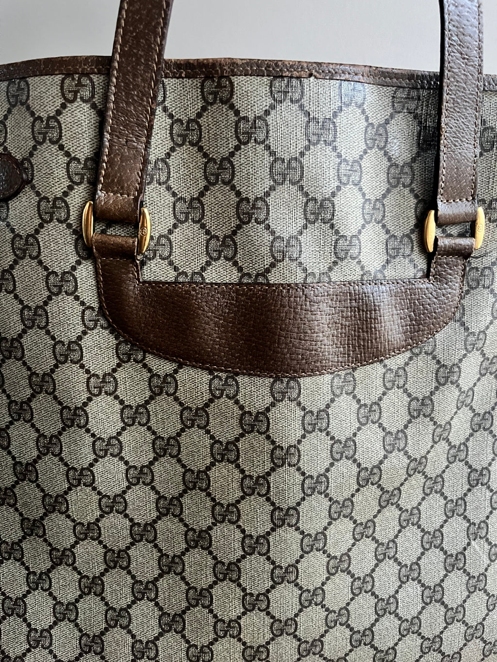 Gucci PVC Canvas Tote