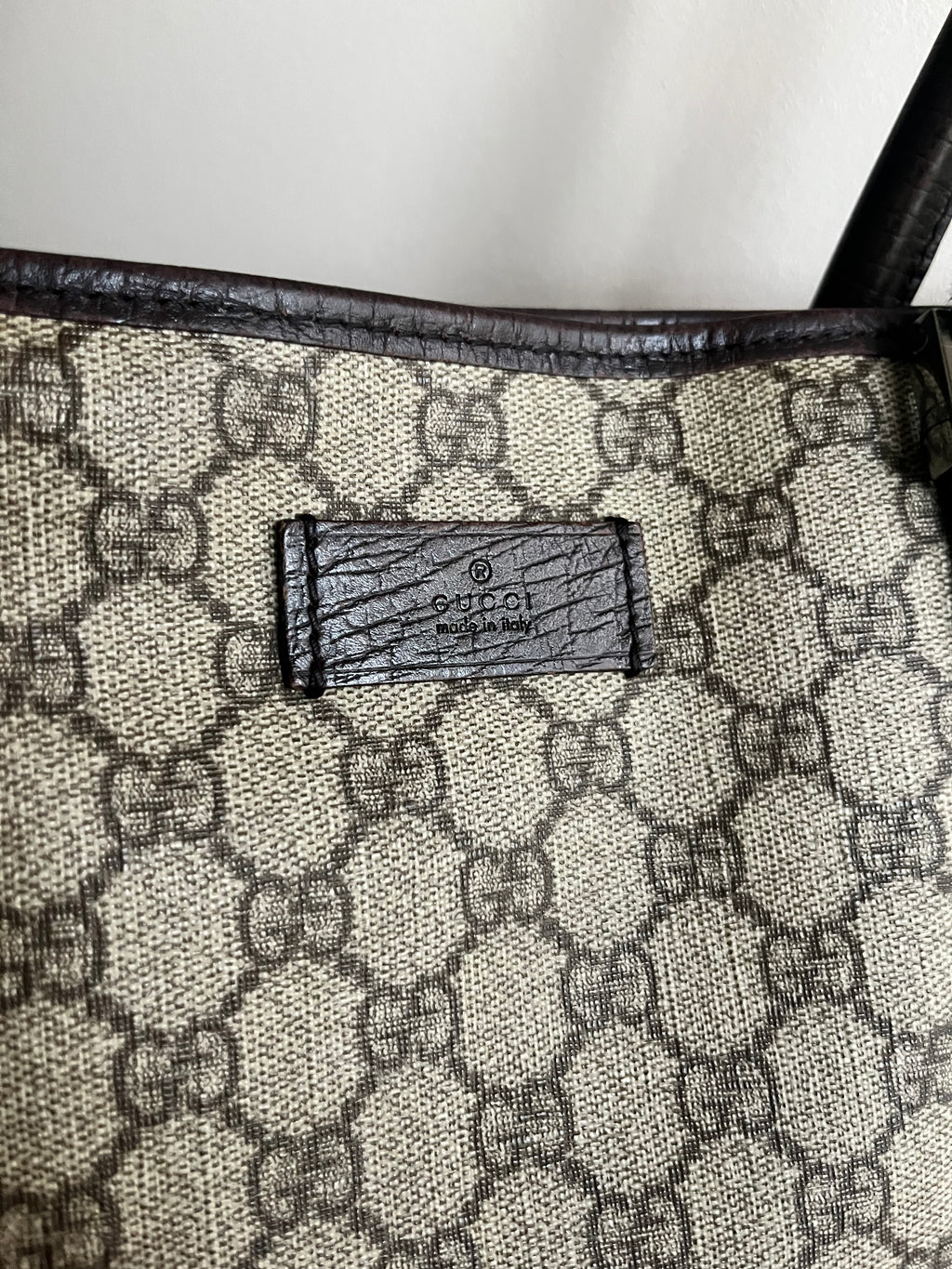 Gucci GG Suprême tote bag PVC