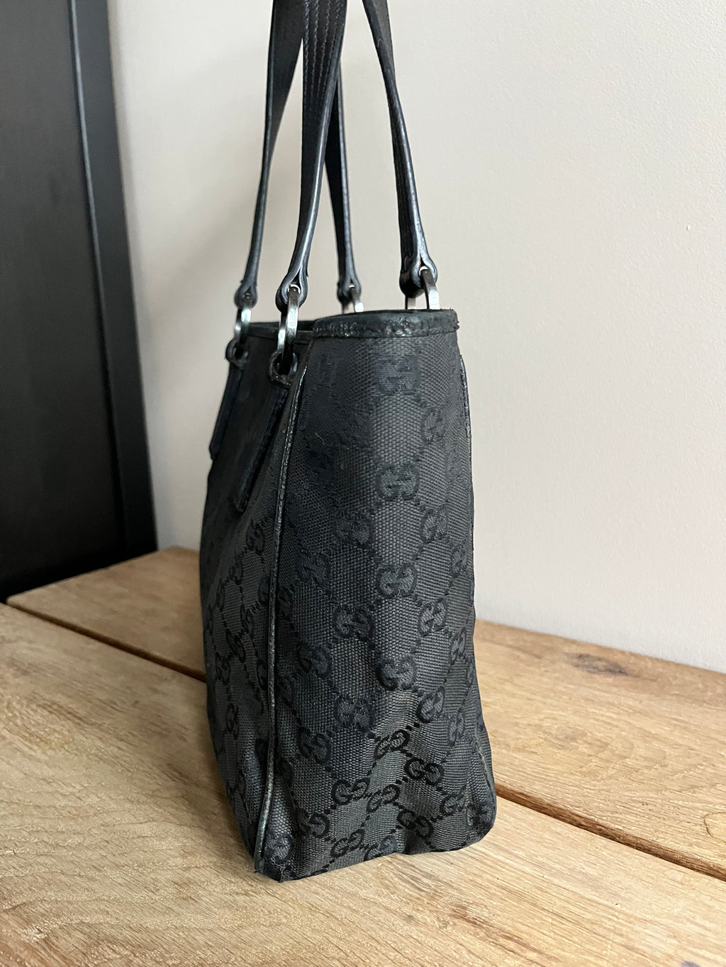 Gucci GG Canvas Tote - Sort