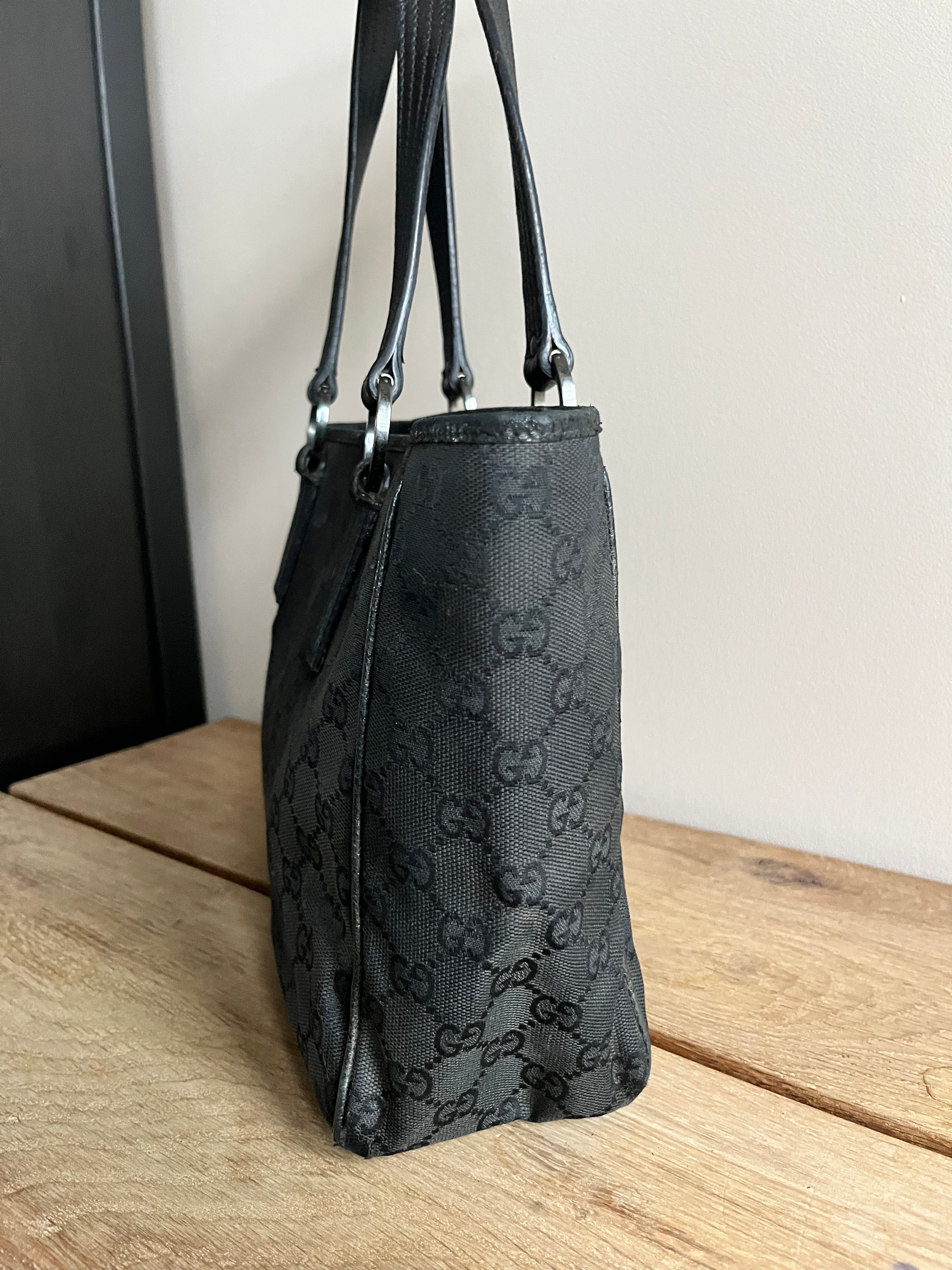 Gucci GG Canvas Tote - Sort