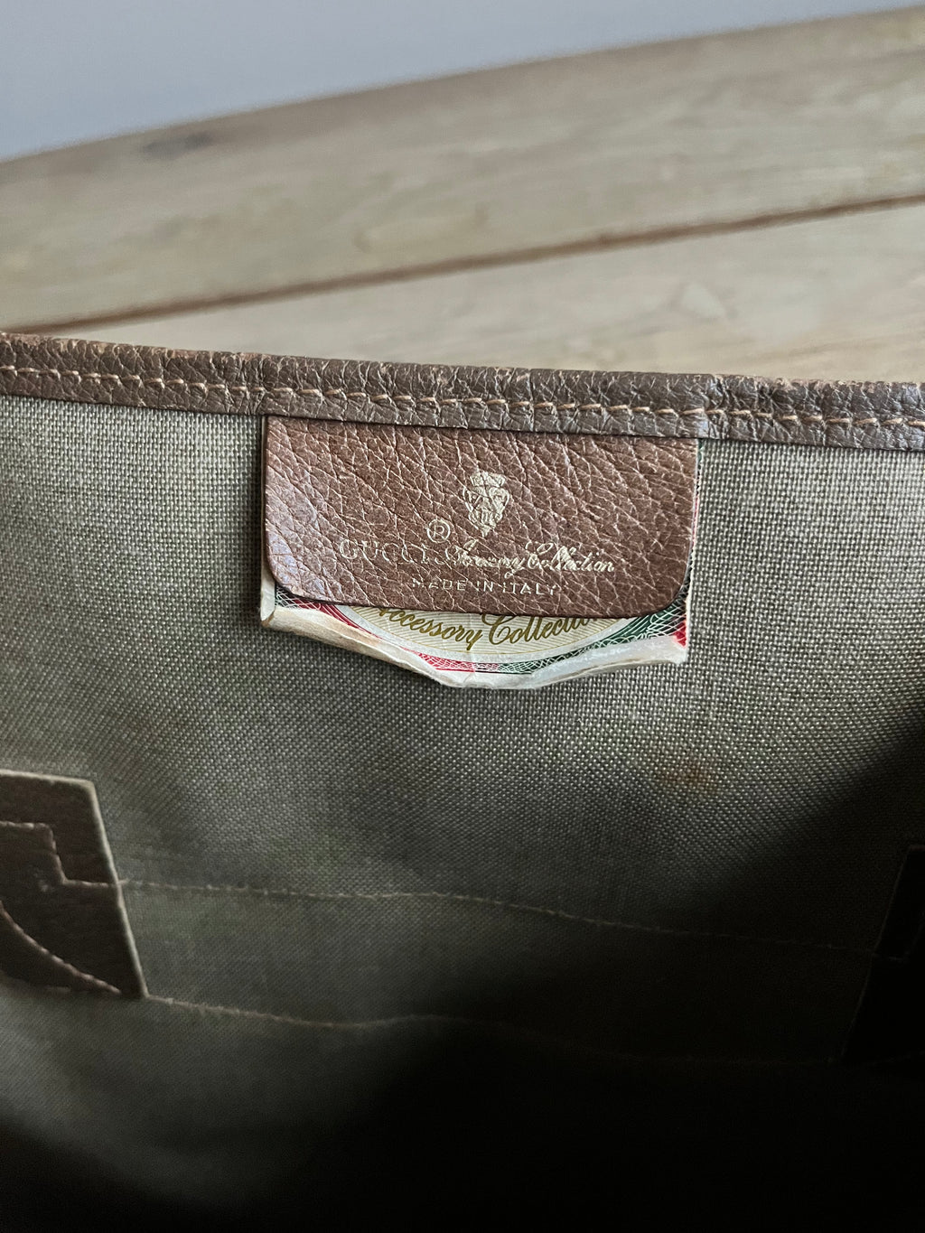 Gucci PVC Canvas Tote