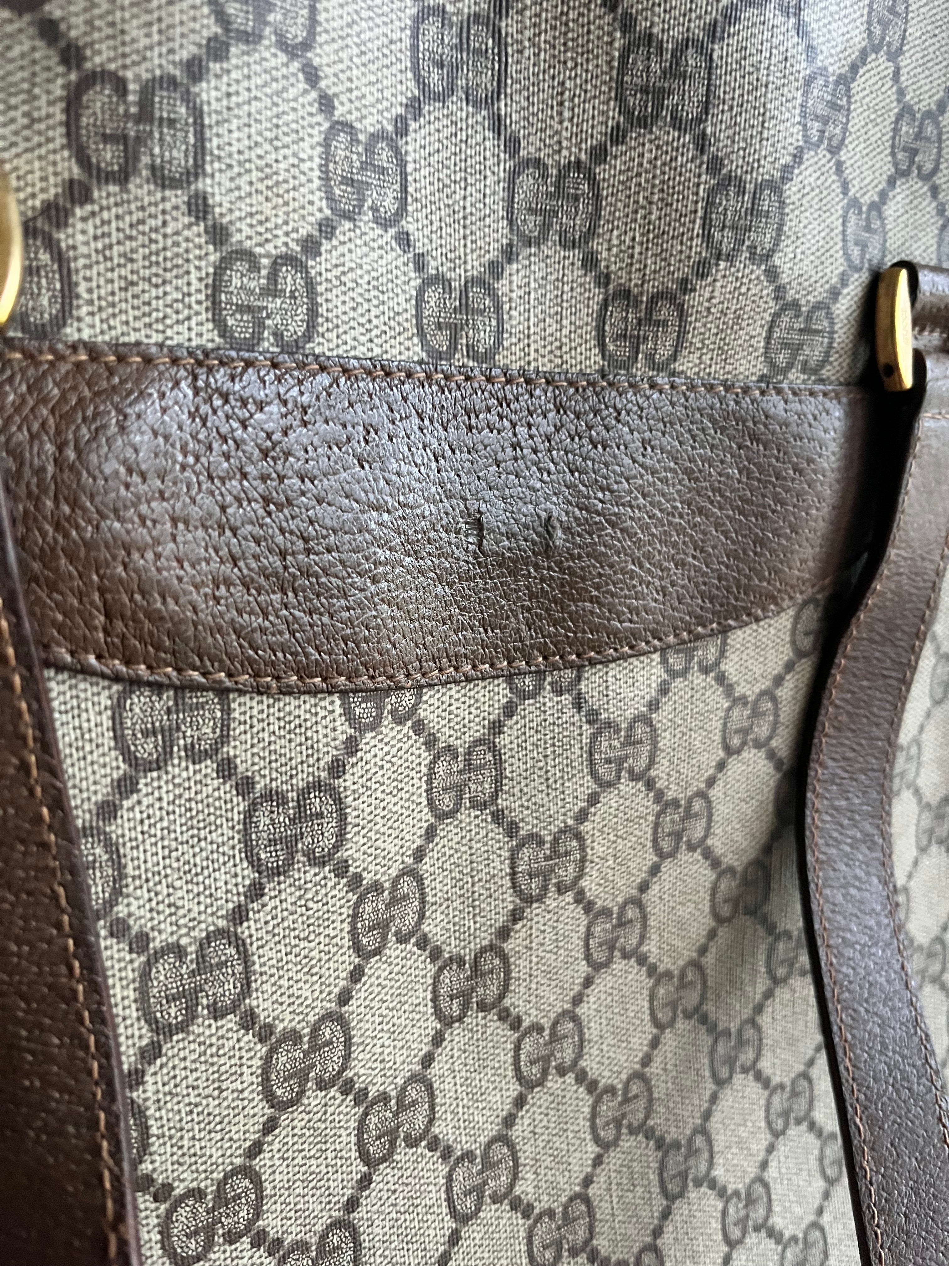 Gucci PVC Canvas Tote