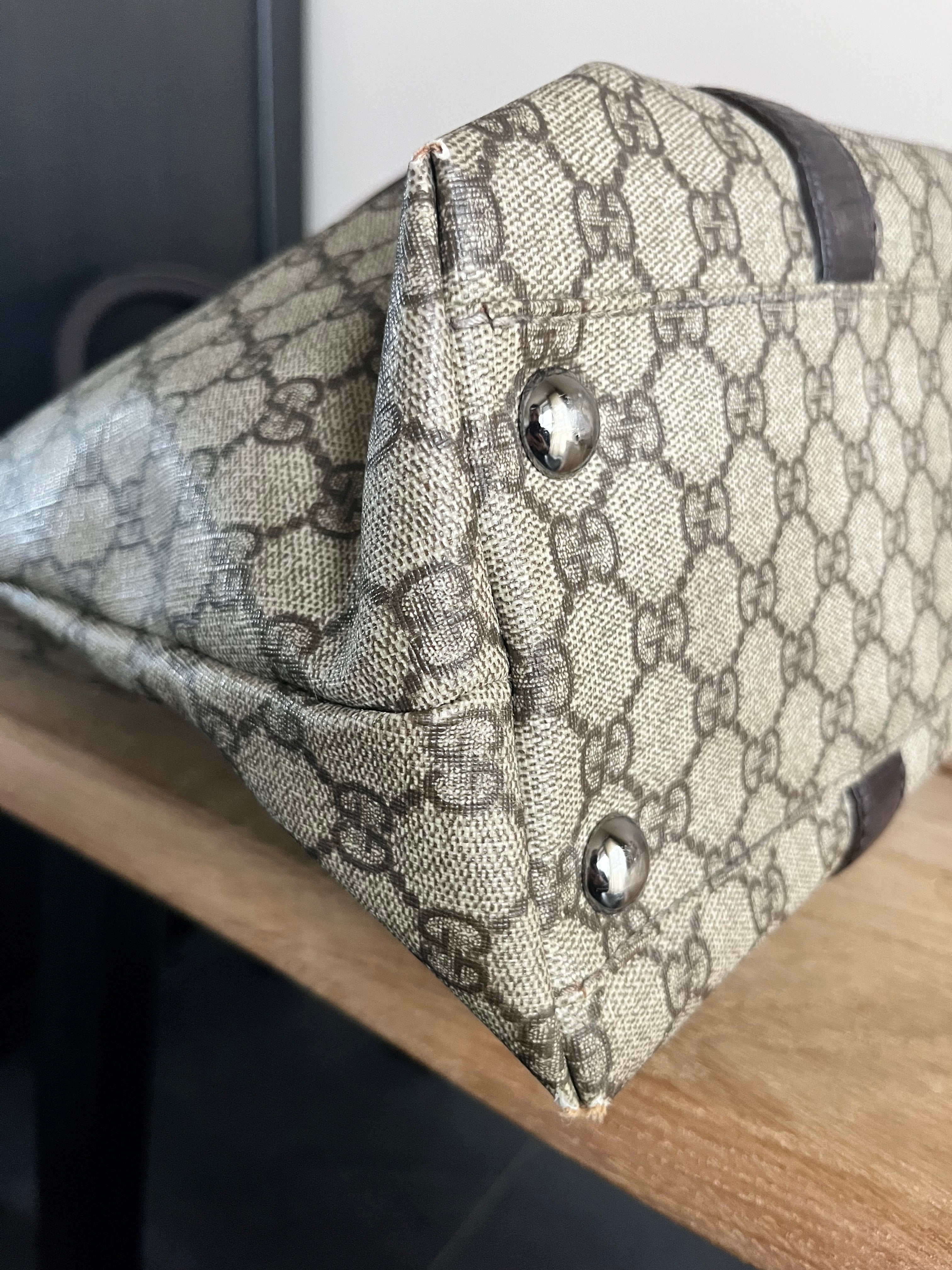 Gucci GG Suprême tote bag PVC