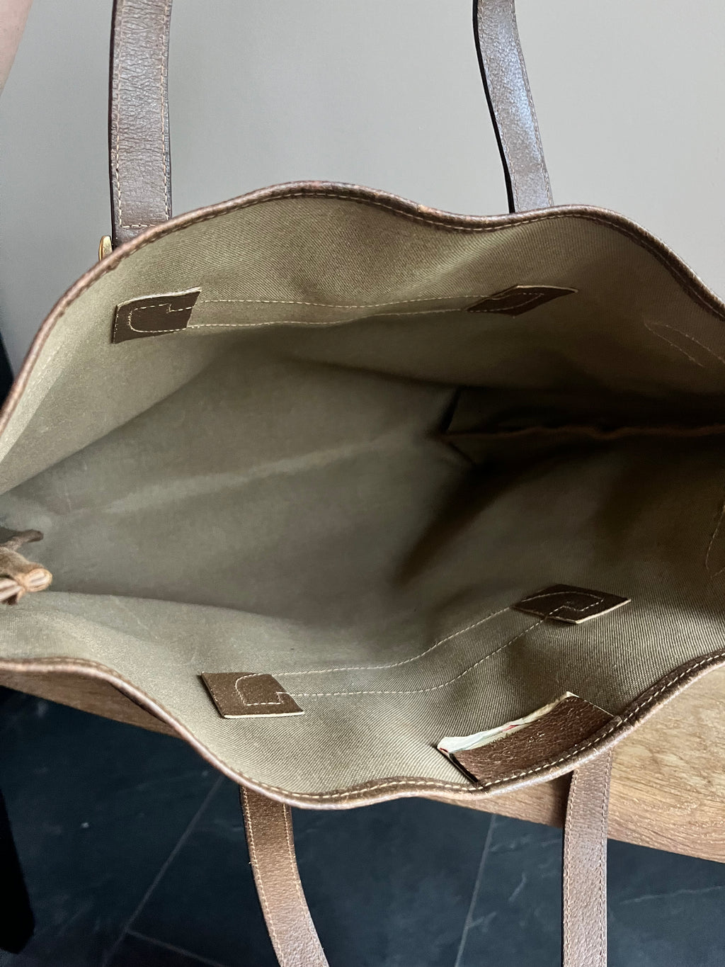 Gucci PVC Canvas Tote