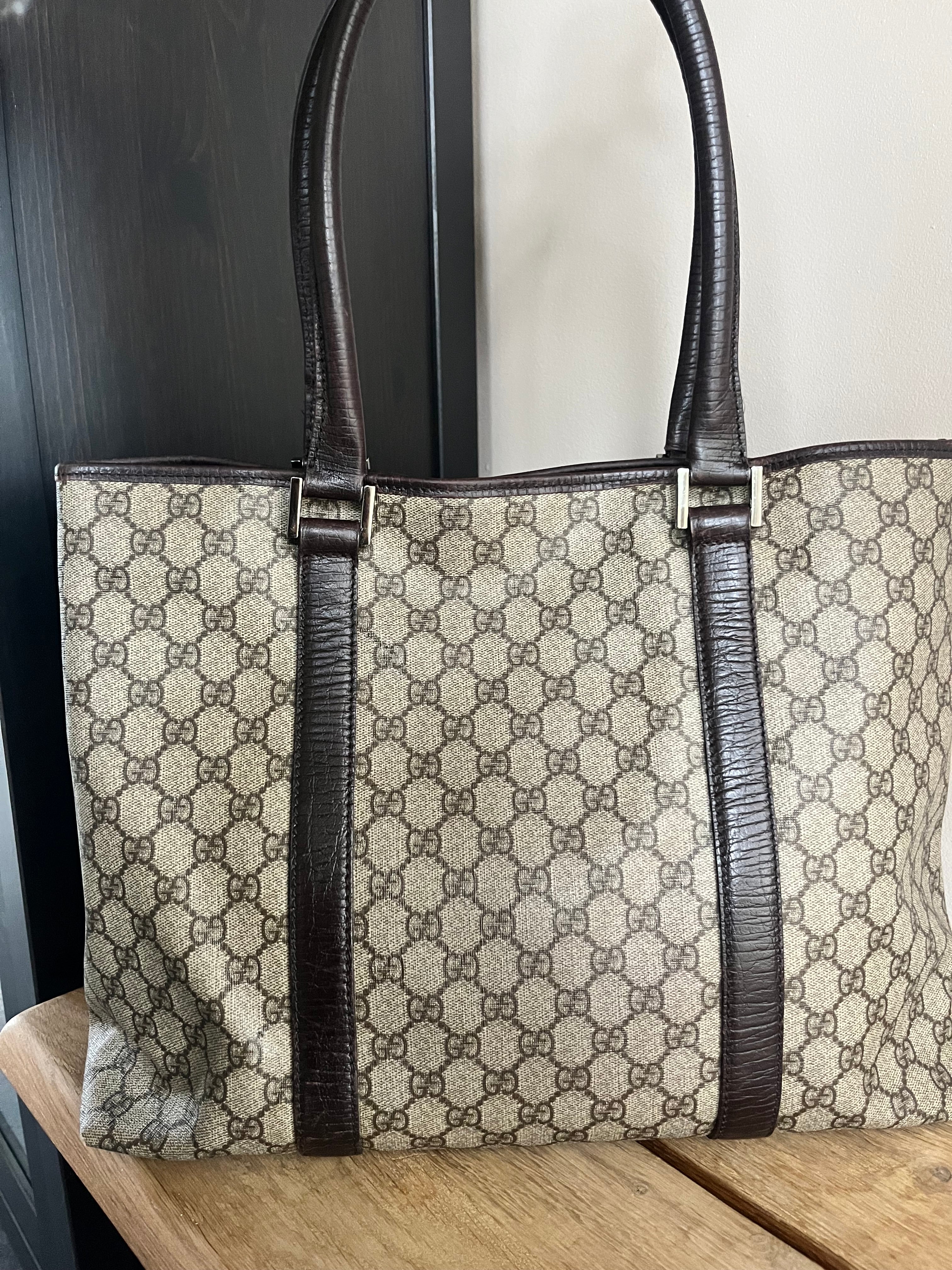 Gucci GG Suprême tote bag PVC