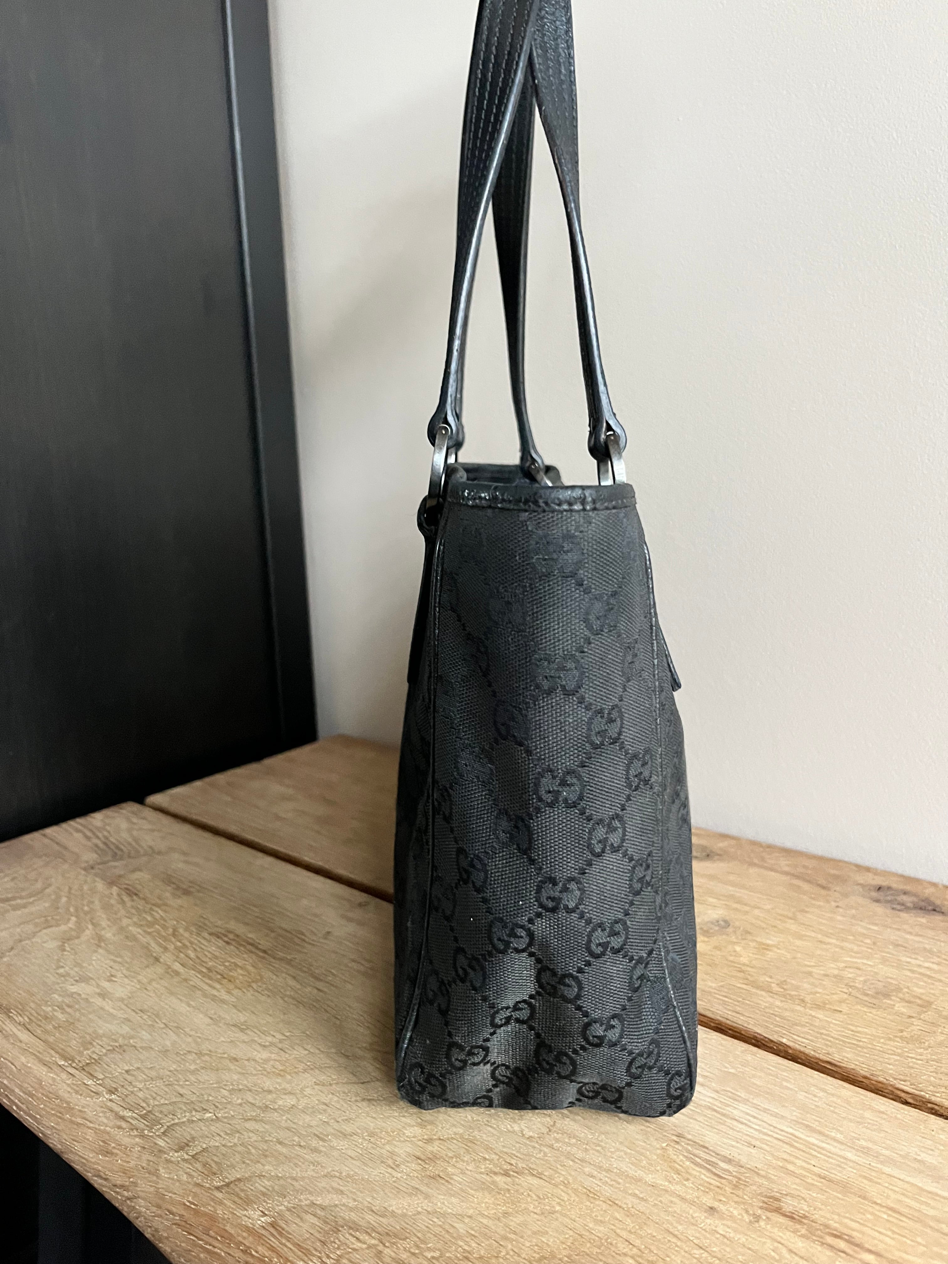 Gucci GG Canvas Tote - Sort