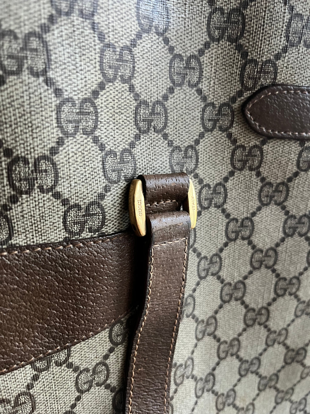 Gucci PVC Canvas Tote