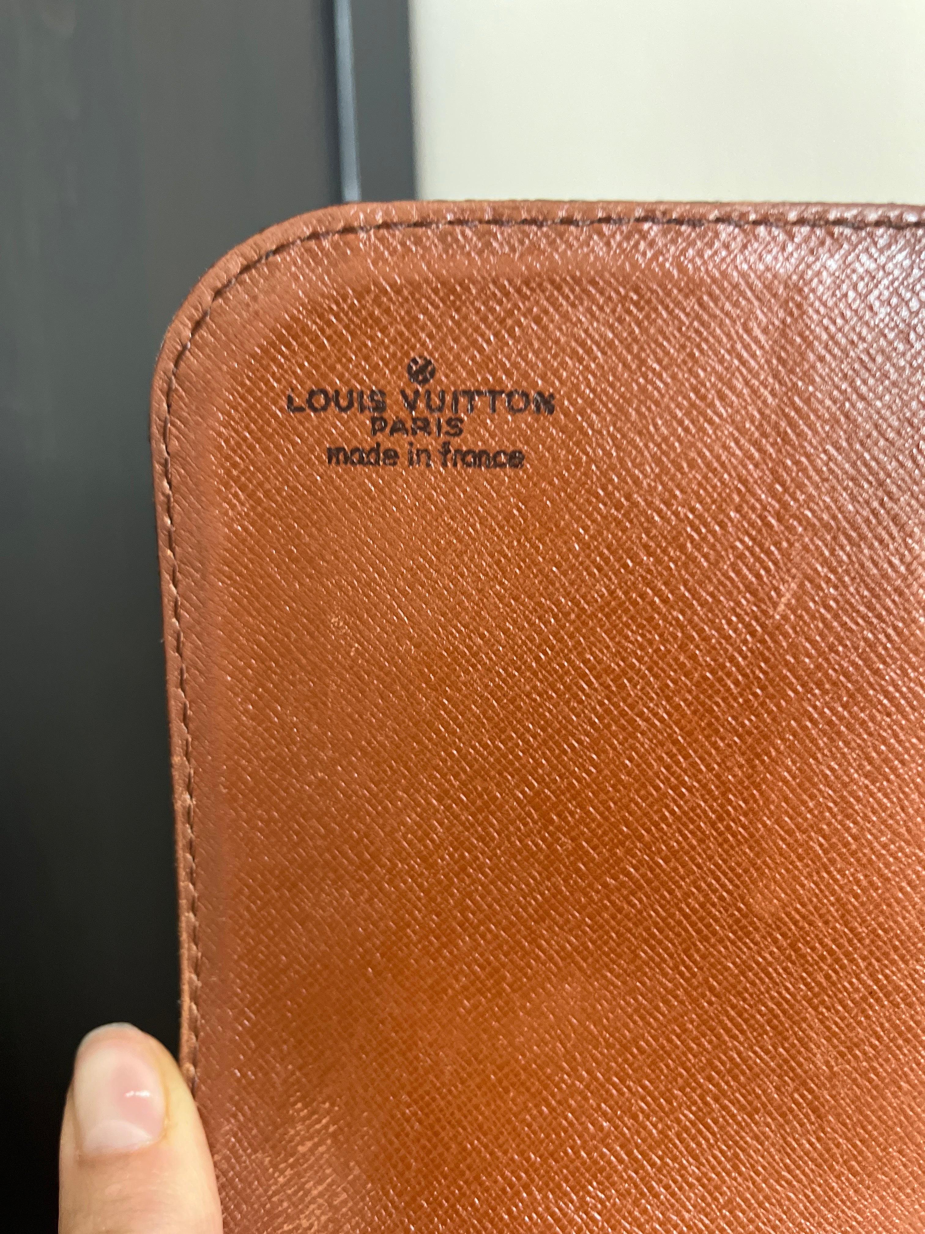 Louis Vuitton Cartouchière MM Monogram Canvas