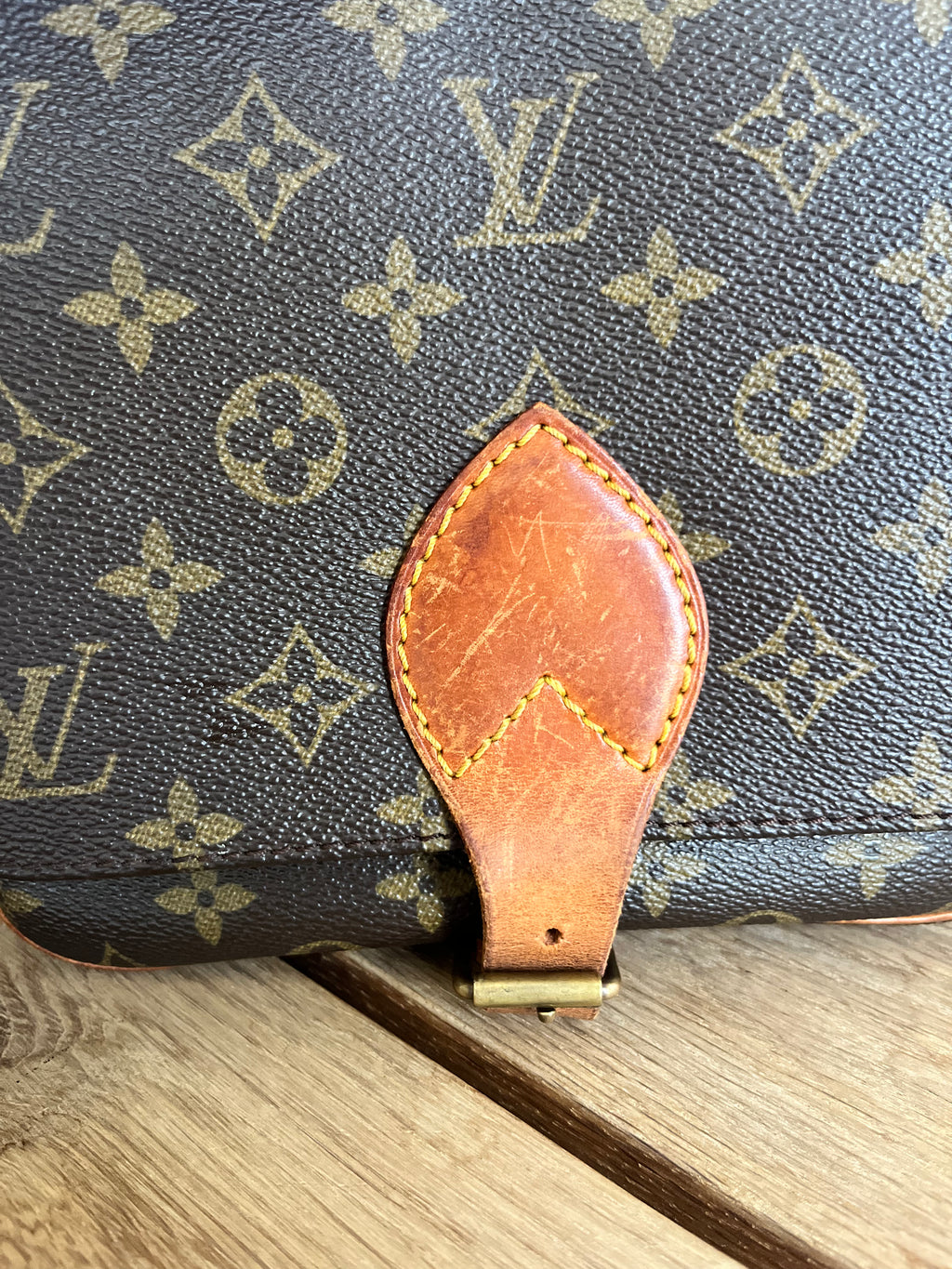 Louis Vuitton Cartouchière MM Monogram Canvas